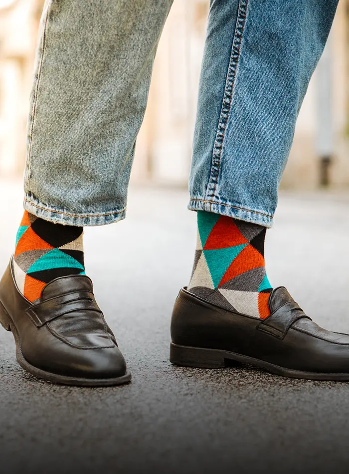 Dandy Street b2b - shop online rivendita accessori uomo - calzini in caldo cotone e con personalizzati con iniziali - berretti con costina inglese
